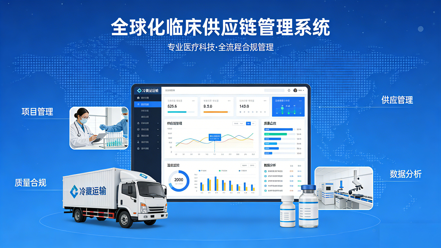 全球化临床供应链管理系统